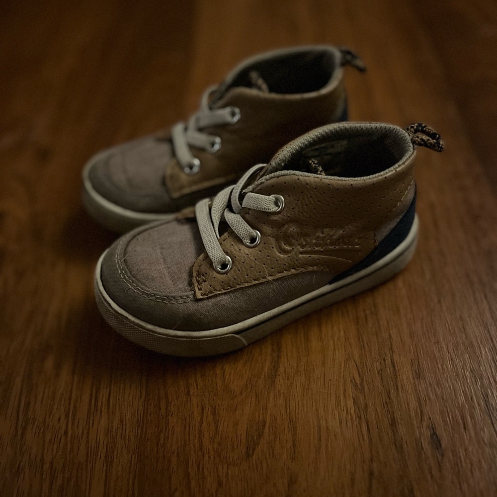 Cat & Jack Brown Sneakers High-Top Casual